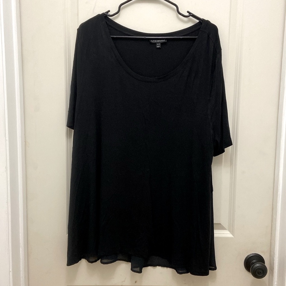 Lane Bryan Black Blouse Size 22/24